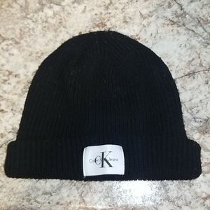 Calvin Klein black beanie